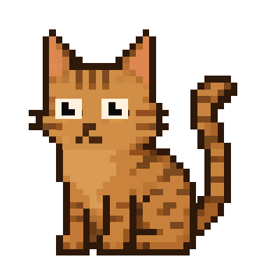 Пиксельный кот Mewmori